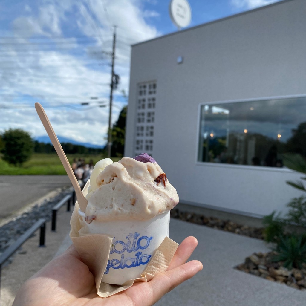 ユーザーが投稿したトリプルの写真 - 実際訪問したユーザーが直接撮影して投稿した柏原アイスクリームチェントットジェラートの写真