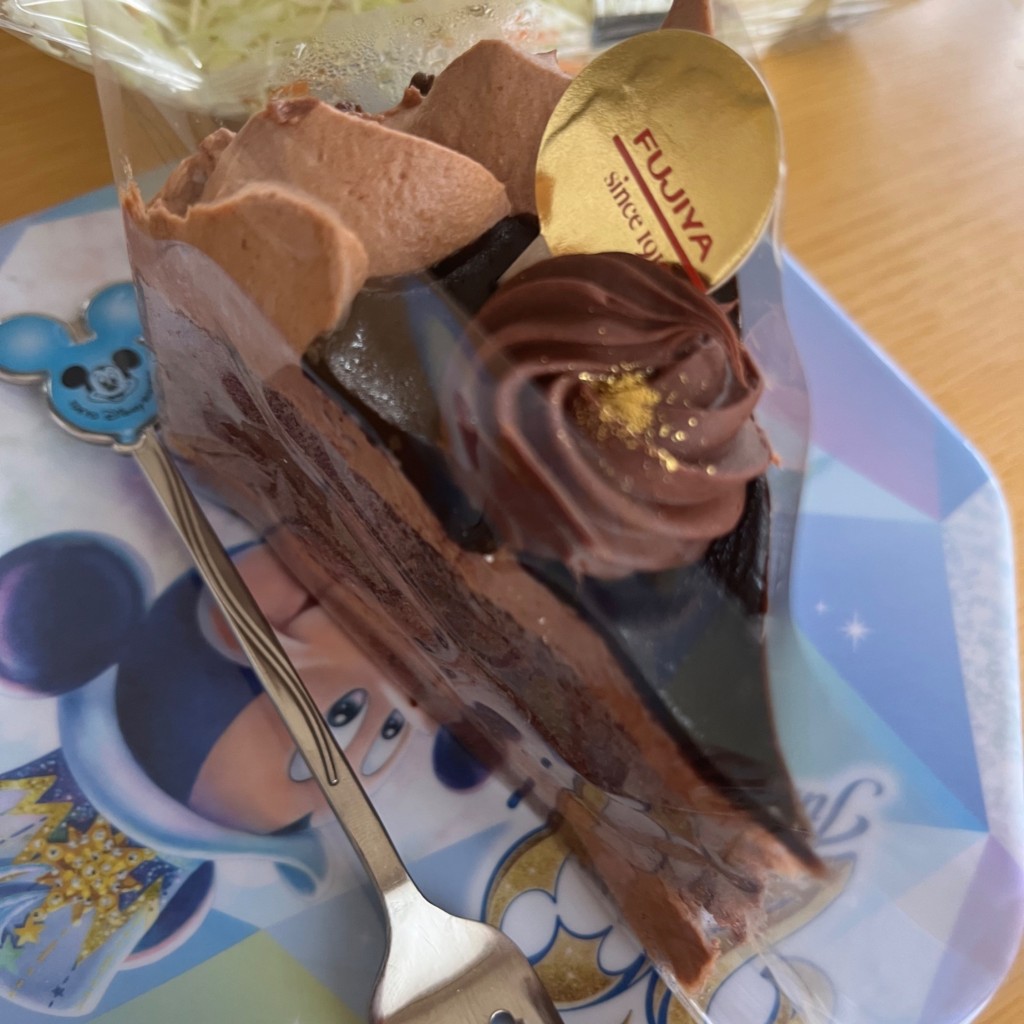 ユーザーが投稿したプレミアムチョコ生ケーキの写真 - 実際訪問したユーザーが直接撮影して投稿した大村スイーツ不二家 洋菓子 KOBE イオン三木店の写真