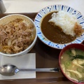 牛丼Wセットランチ - 実際訪問したユーザーが直接撮影して投稿した八幡五反田牛丼すき家 八幡店の写真のメニュー情報