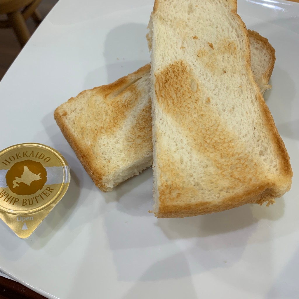 ユーザーが投稿したトーストの写真 - 実際訪問したユーザーが直接撮影して投稿した南烏山ファーストフードモスバーガー 烏山店の写真