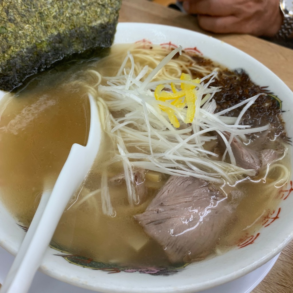 ユーザーが投稿した塩ラーメンの写真 - 実際訪問したユーザーが直接撮影して投稿した白鷺町ラーメン専門店来来亭 堺白鷺店の写真