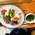 実際訪問したユーザーが直接撮影して投稿した新柏カフェカフェ ウォールの写真