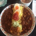 あいがけカレー - 実際訪問したユーザーが直接撮影して投稿した百人町カレーCurry Diceの写真のメニュー情報