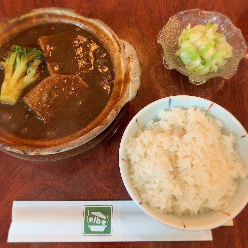 ユーザーが投稿したタンシチューの写真 - 実際訪問したユーザーが直接撮影して投稿した銀座洋食東京銀座 シチューの店 エルベの写真