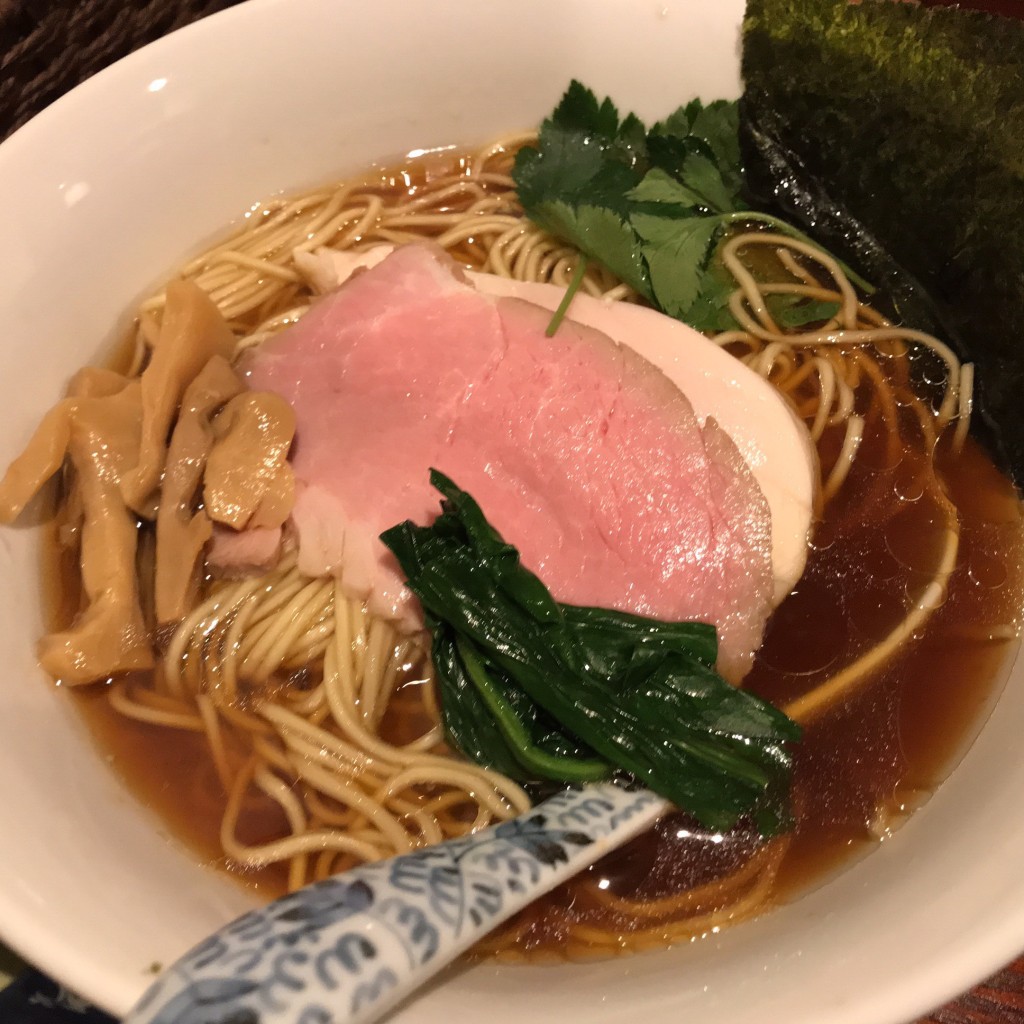 ユーザーが投稿した濃口醤油ラーメンの写真 - 実際訪問したユーザーが直接撮影して投稿した東中野ラーメン専門店メンドコロKinariの写真