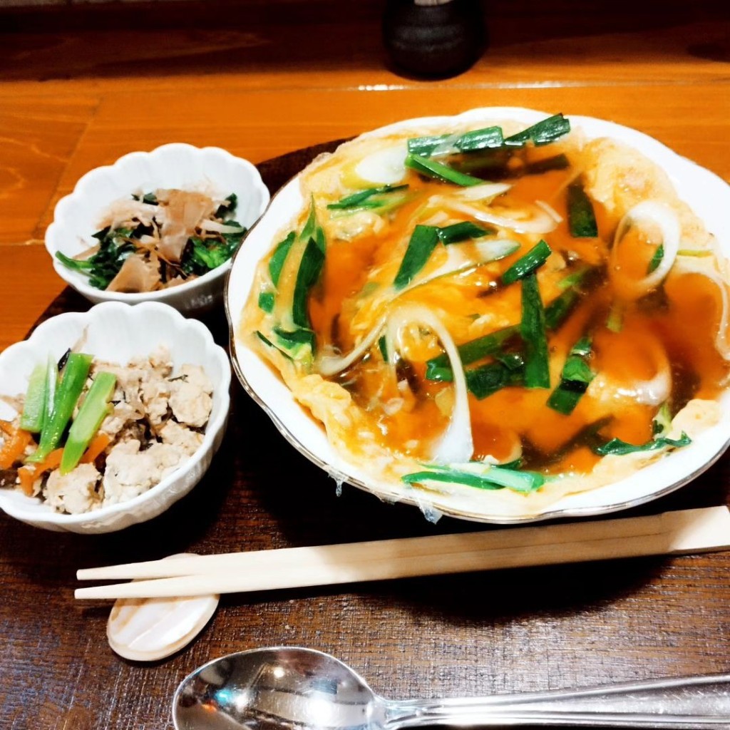 実際訪問したユーザーが直接撮影して投稿した東大通定食屋菜食道 KATOの写真