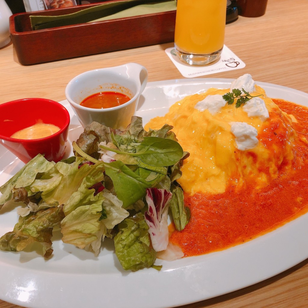 ぴよぴよまむさんが投稿した青山喫茶店のお店むさしの森珈琲 北九州青山店/むさしのもりこーひー きたきゅうしゅうあおやまてんの写真