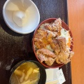 から揚丼もり - 実際訪問したユーザーが直接撮影して投稿した上富ステーキ肉処 壱丁田の写真のメニュー情報