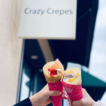 meghinaさんが投稿した深沢スイーツのお店Crazy Crepes 御殿場プレミアム・アウトレット店/クレージー クレープス ゴテンバプレミアム アウトレットテンの写真