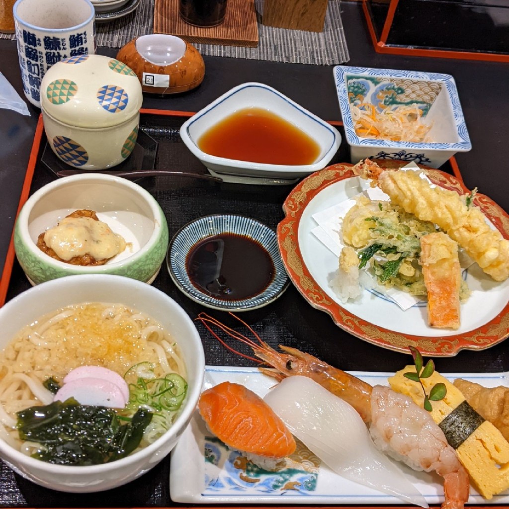 ユーザーが投稿した欲張りBセットの写真 - 実際訪問したユーザーが直接撮影して投稿した南町和食 / 日本料理旬食工房 きよしの写真