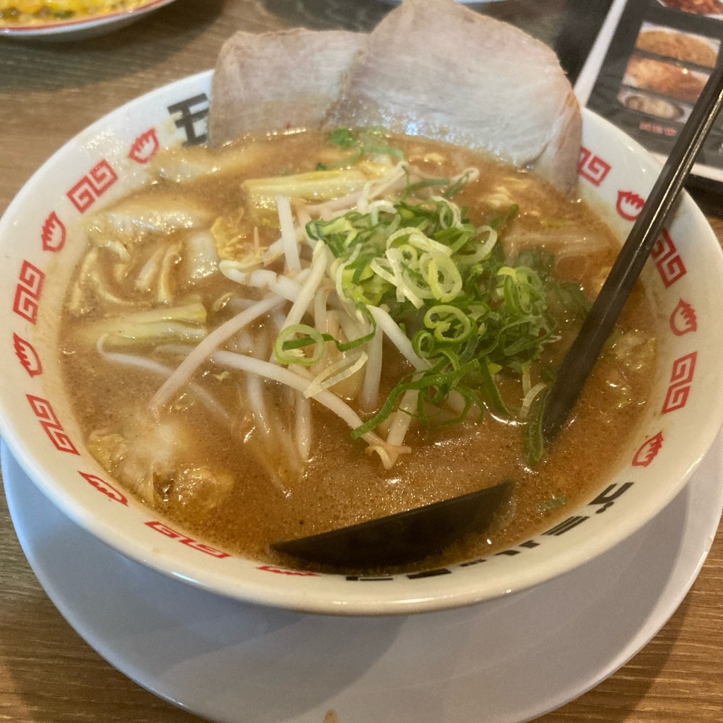 ユーザーが投稿した味噌ラーメンの写真 - 実際訪問したユーザーが直接撮影して投稿した長居東ラーメン専門店五味八珍 長居店の写真