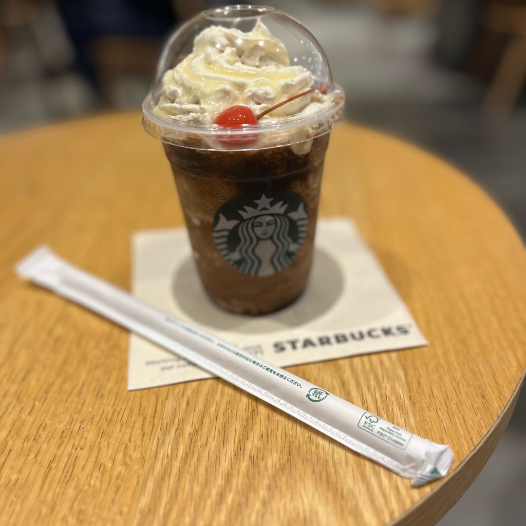 ユーザーが投稿したT スターバックス コーラ フラペチーノの写真 - 実際訪問したユーザーが直接撮影して投稿した綱島東カフェスターバックスコーヒー アピタテラス横浜綱島店の写真