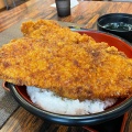 メガわらじかつ丼 - 実際訪問したユーザーが直接撮影して投稿した小鹿野肉料理東大門の写真のメニュー情報