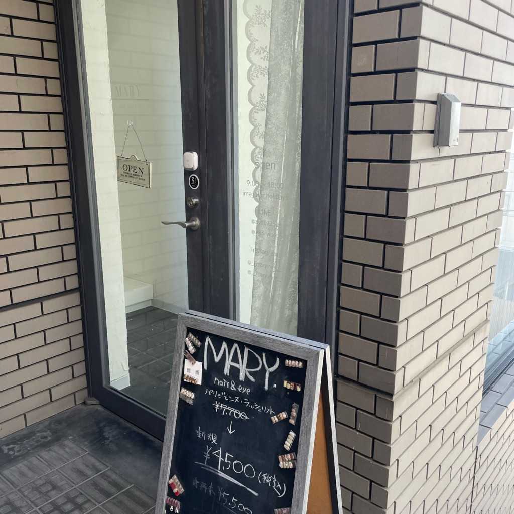 実際訪問したユーザーが直接撮影して投稿した本町ネイル / まつエクMARY.nail&eyeの写真