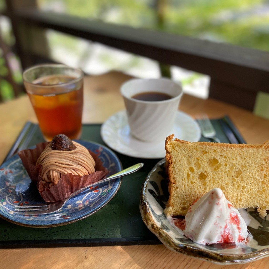 meamicさんが投稿した足助町コーヒー専門店のお店炭焼き珈琲の店 堅香子/スミヤキコーヒーノミセ カタカゴの写真