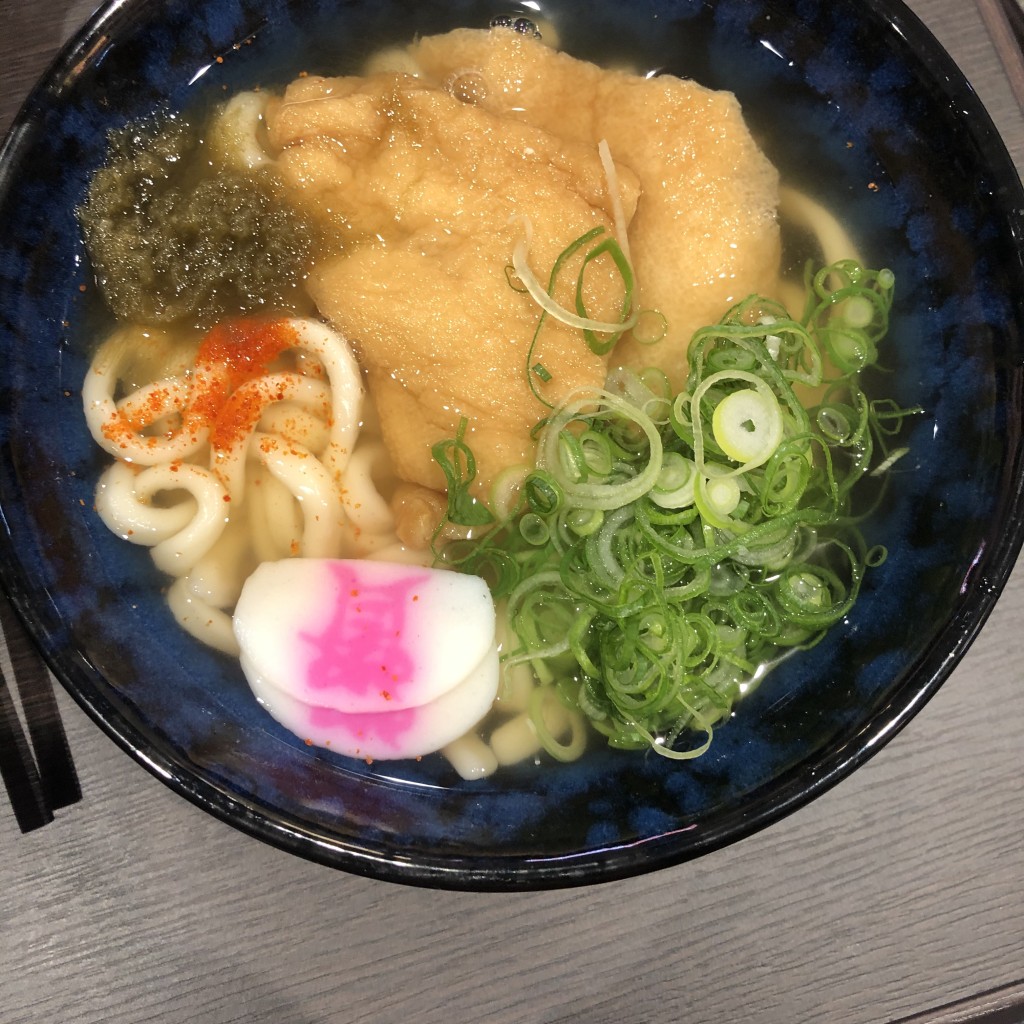 ユーザーが投稿したキツネうどん ぼた餅の写真 - 実際訪問したユーザーが直接撮影して投稿した半道橋うどん資さんうどん 半道橋店の写真