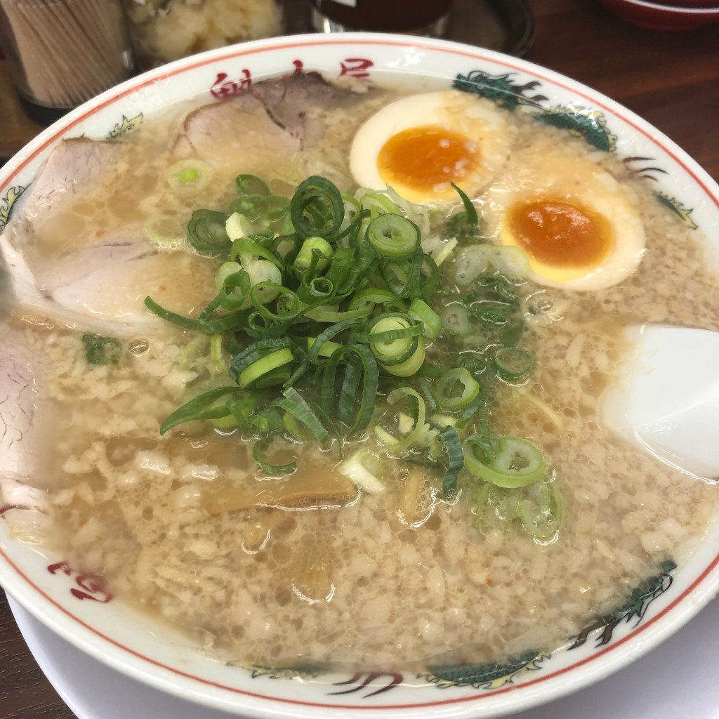 ユーザーが投稿したコク旨味玉ラーメンの写真 - 実際訪問したユーザーが直接撮影して投稿した広路町ラーメン専門店ラーメン魁力屋 豊田店の写真