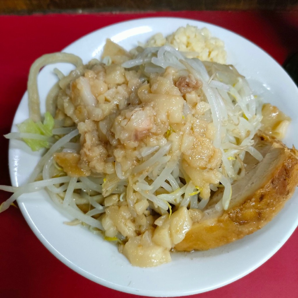 ユーザーが投稿したミニラーメンの写真 - 実際訪問したユーザーが直接撮影して投稿した登戸ラーメン / つけ麺蓮爾 登戸店の写真