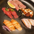 コース - 実際訪問したユーザーが直接撮影して投稿した末広町居酒屋肉と魚の寿司 yokaichi 米子駅前の写真のメニュー情報
