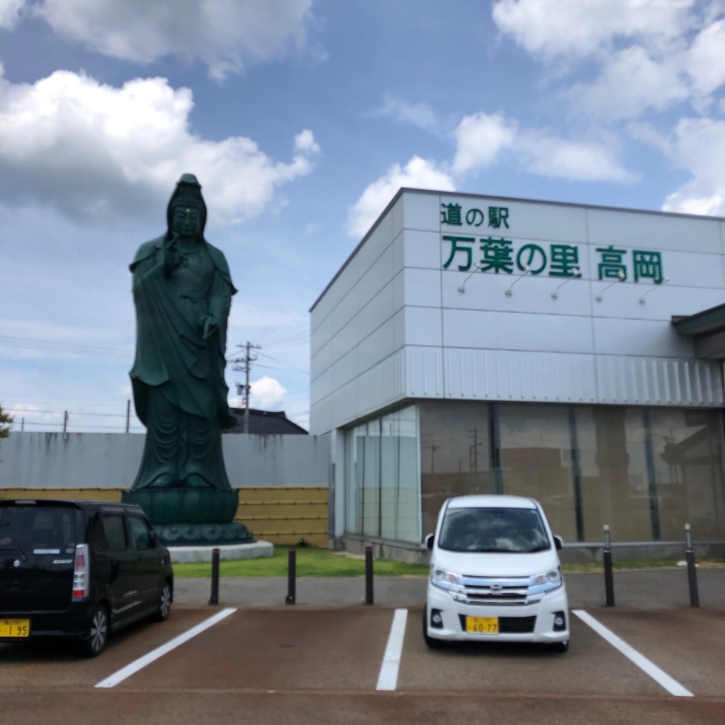 実際訪問したユーザーが直接撮影して投稿した蜂ケ島道の駅万葉の里 高岡の写真