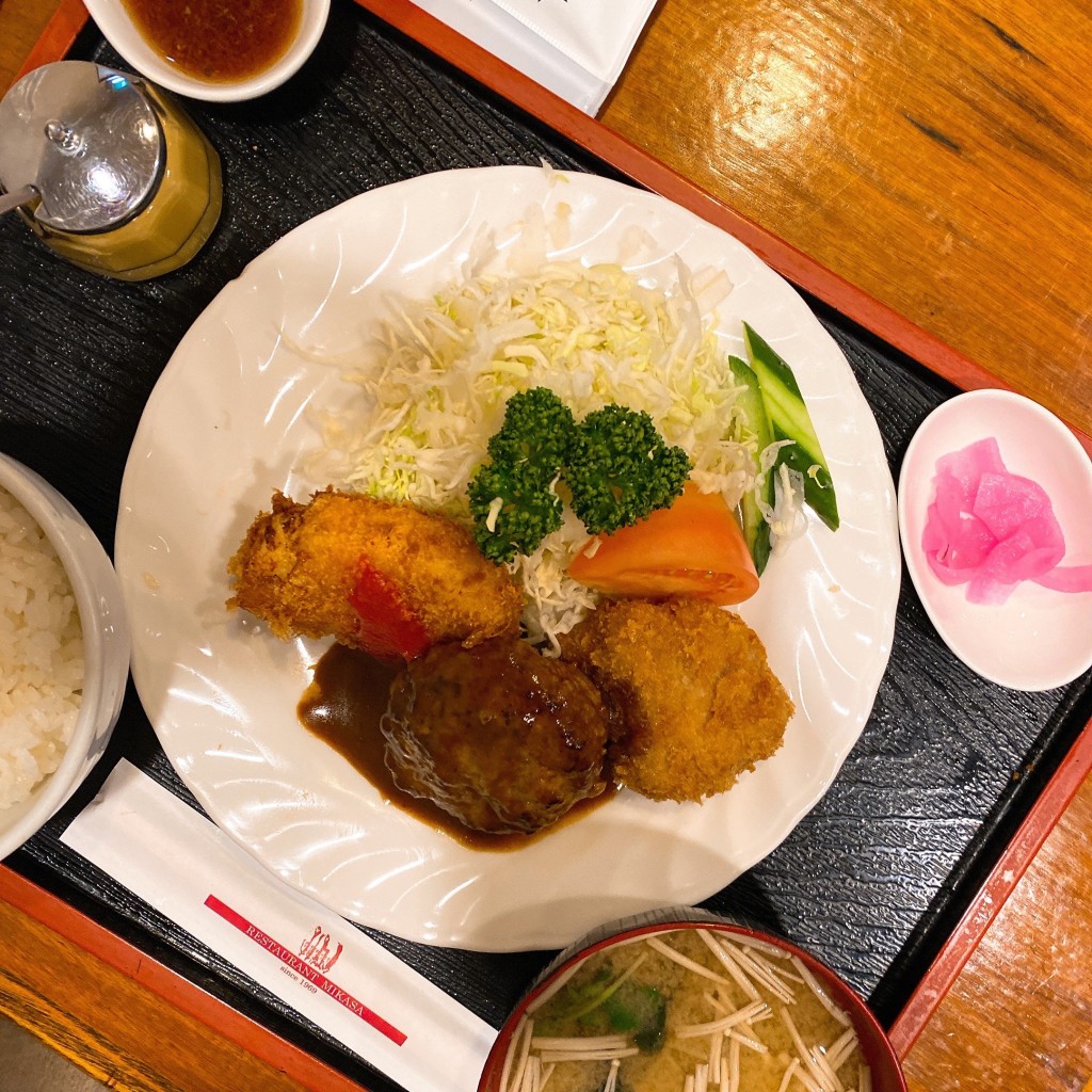 ユーザーが投稿したAランチの写真 - 実際訪問したユーザーが直接撮影して投稿した上荻洋食洋食のみかさの写真