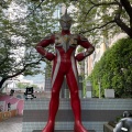 実際訪問したユーザーが直接撮影して投稿した赤坂銅像ウルトラマン像の写真