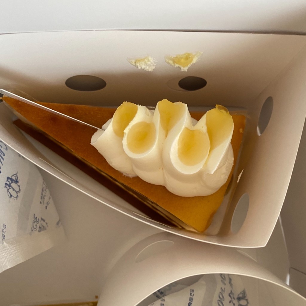 ユーザーが投稿したNYチーズケーキの写真 - 実際訪問したユーザーが直接撮影して投稿した本町ケーキグラマシー ニューヨーク 東武百貨店 船橋店の写真