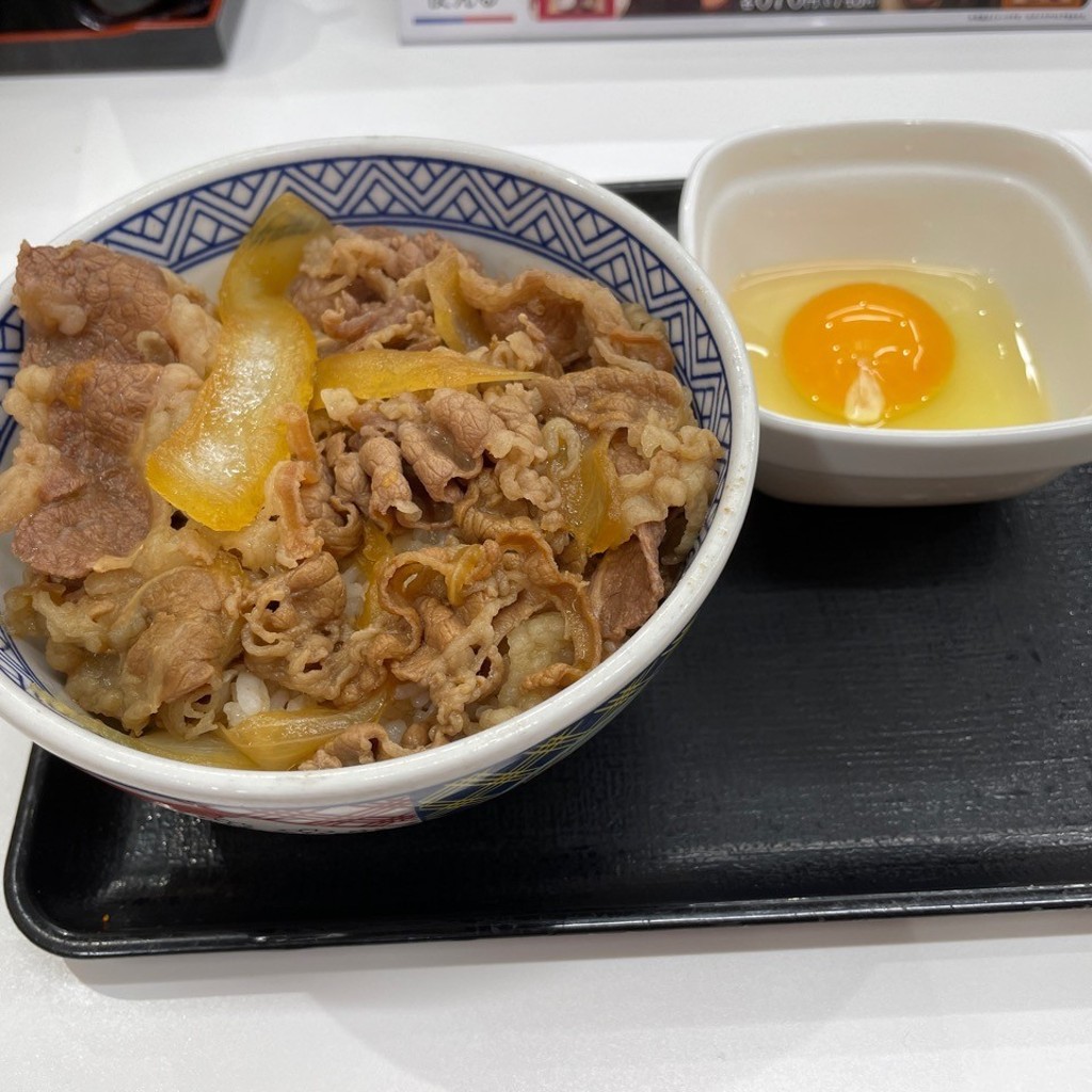 ユーザーが投稿した牛丼の写真 - 実際訪問したユーザーが直接撮影して投稿した西九条牛丼吉野家 JR西九条駅店の写真