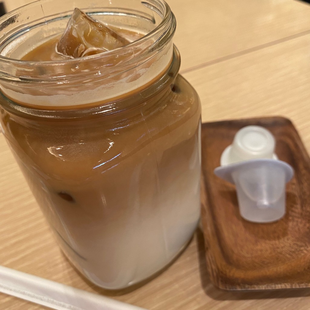 ユーザーが投稿したドリンクセットの写真 - 実際訪問したユーザーが直接撮影して投稿した羽田空港洋食ル・シエールの写真