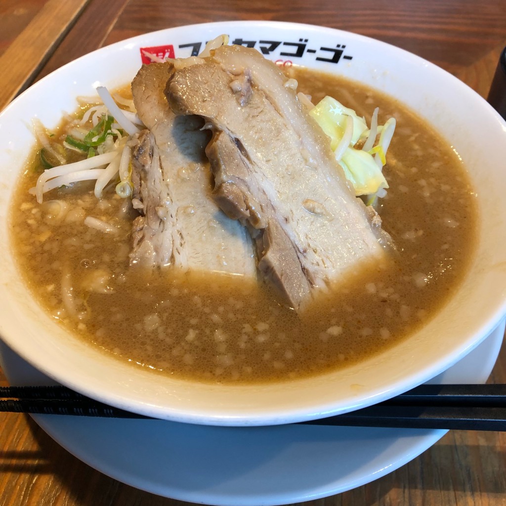 ユーザーが投稿した二郎ラーメンの写真 - 実際訪問したユーザーが直接撮影して投稿した二の丸ラーメン専門店フジヤマ55 金シャチ横丁店の写真