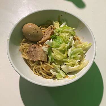 実際訪問したユーザーが直接撮影して投稿した朝日町ラーメン / つけ麺くるま屋台GTの写真