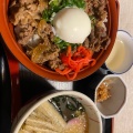 肉玉丼定食 - 実際訪問したユーザーが直接撮影して投稿した下加茂うどんもへいじの写真のメニュー情報