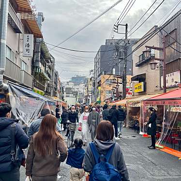 実際訪問したユーザーが直接撮影して投稿した浅草町並みホッピー通りの写真