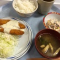 定食白身魚フライ - 実際訪問したユーザーが直接撮影して投稿した五ケ庄その他飲食店宇治食堂 宇治食堂の写真のメニュー情報