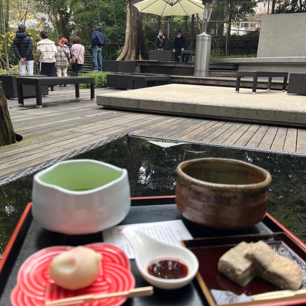 実際訪問したユーザーが直接撮影して投稿した西山町カフェ鳥居の結び葉の写真