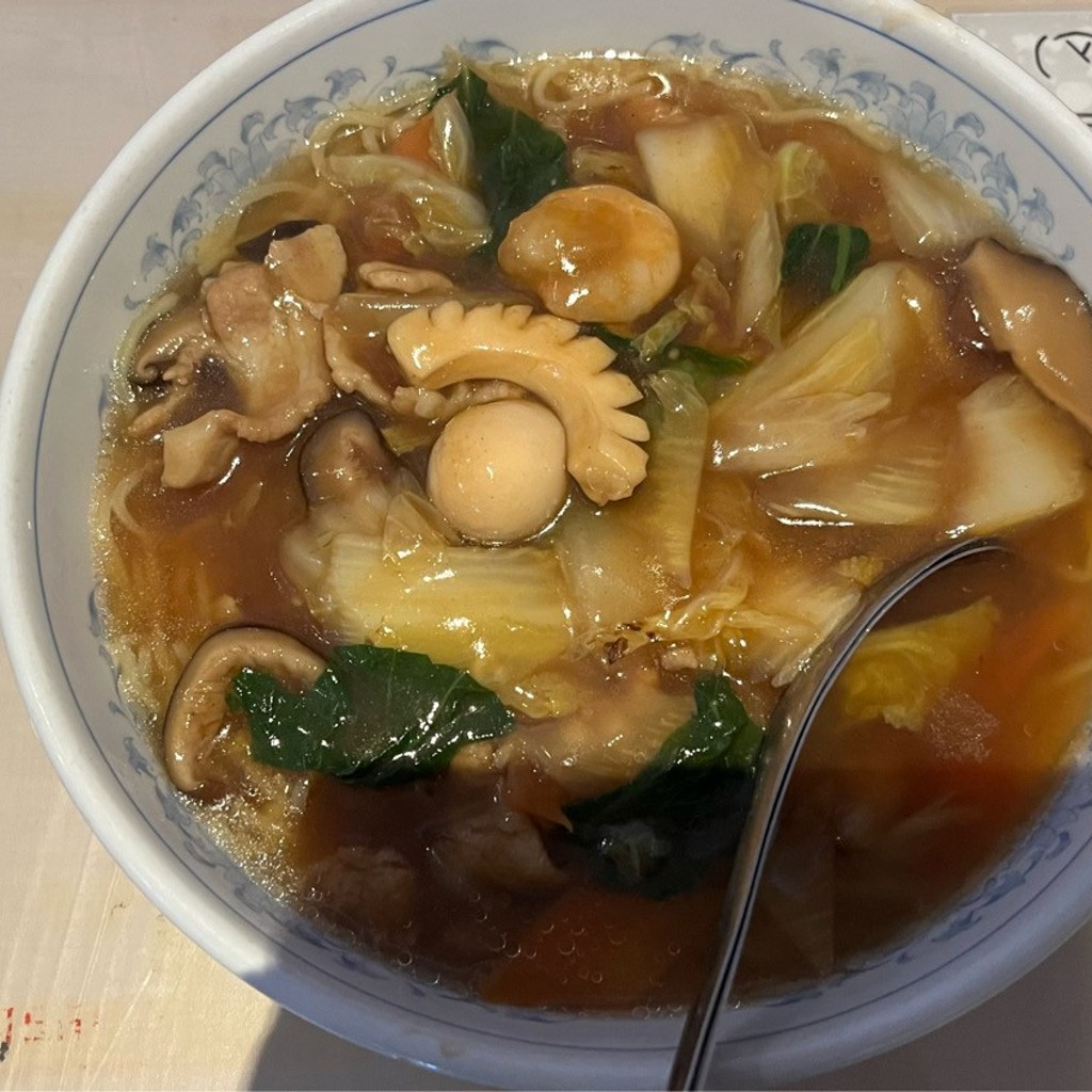 ユーザーが投稿した広東麵の写真 - 実際訪問したユーザーが直接撮影して投稿した新和中華料理東華楼 新和店の写真
