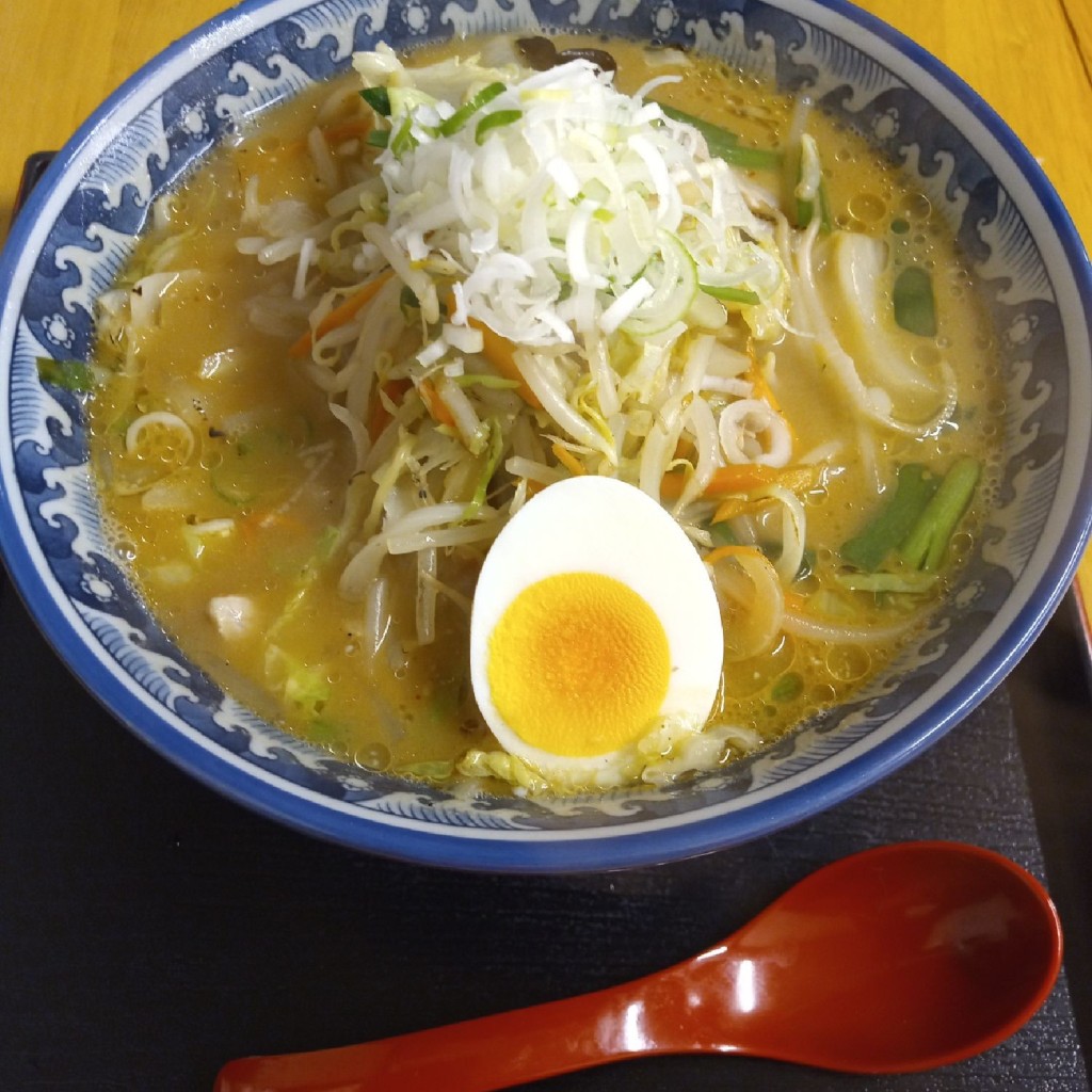 ユーザーが投稿した野菜味噌ラーメンの写真 - 実際訪問したユーザーが直接撮影して投稿した土淵町土淵ラーメン専門店京屋の写真