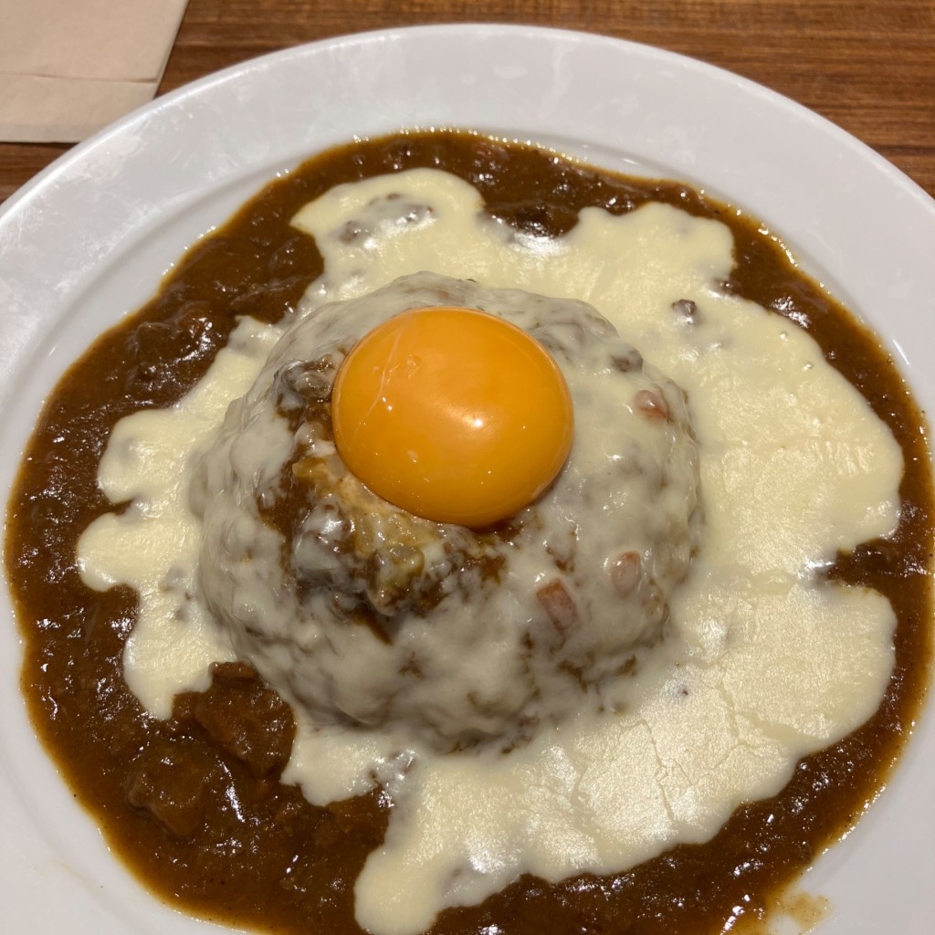 ユーザーが投稿したキーマカレー(単品)の写真 - 実際訪問したユーザーが直接撮影して投稿した角田町カフェベシャメルカフェの写真