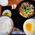 すきやき定食 - 実際訪問したユーザーが直接撮影して投稿した本町和食 / 日本料理山陽亭の写真のメニュー情報