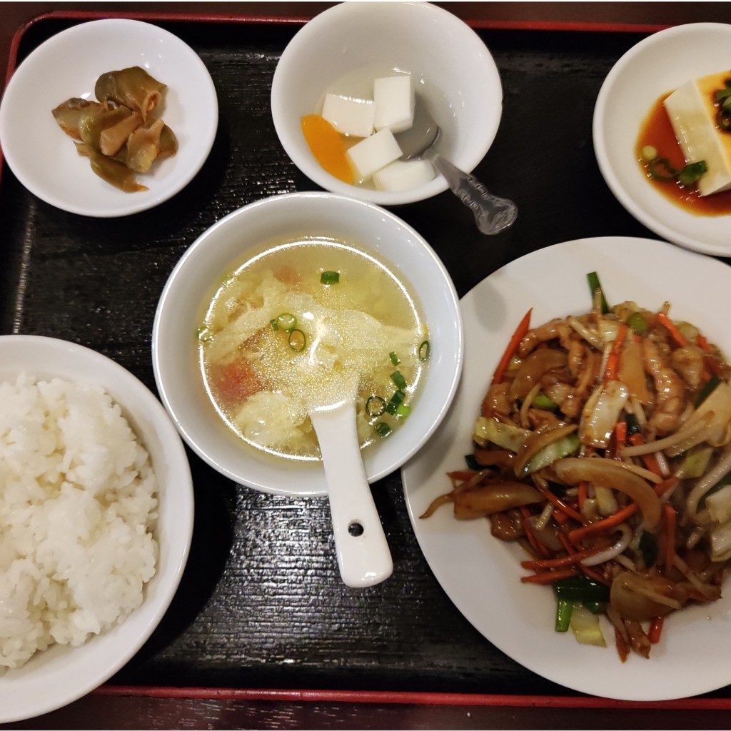 ユーザーが投稿したランチセットの写真 - 実際訪問したユーザーが直接撮影して投稿した港楽上海料理中国上海料理 豫園 港本店の写真