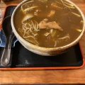 カレーそば - 実際訪問したユーザーが直接撮影して投稿した上杉うどん辰ノ井の写真のメニュー情報