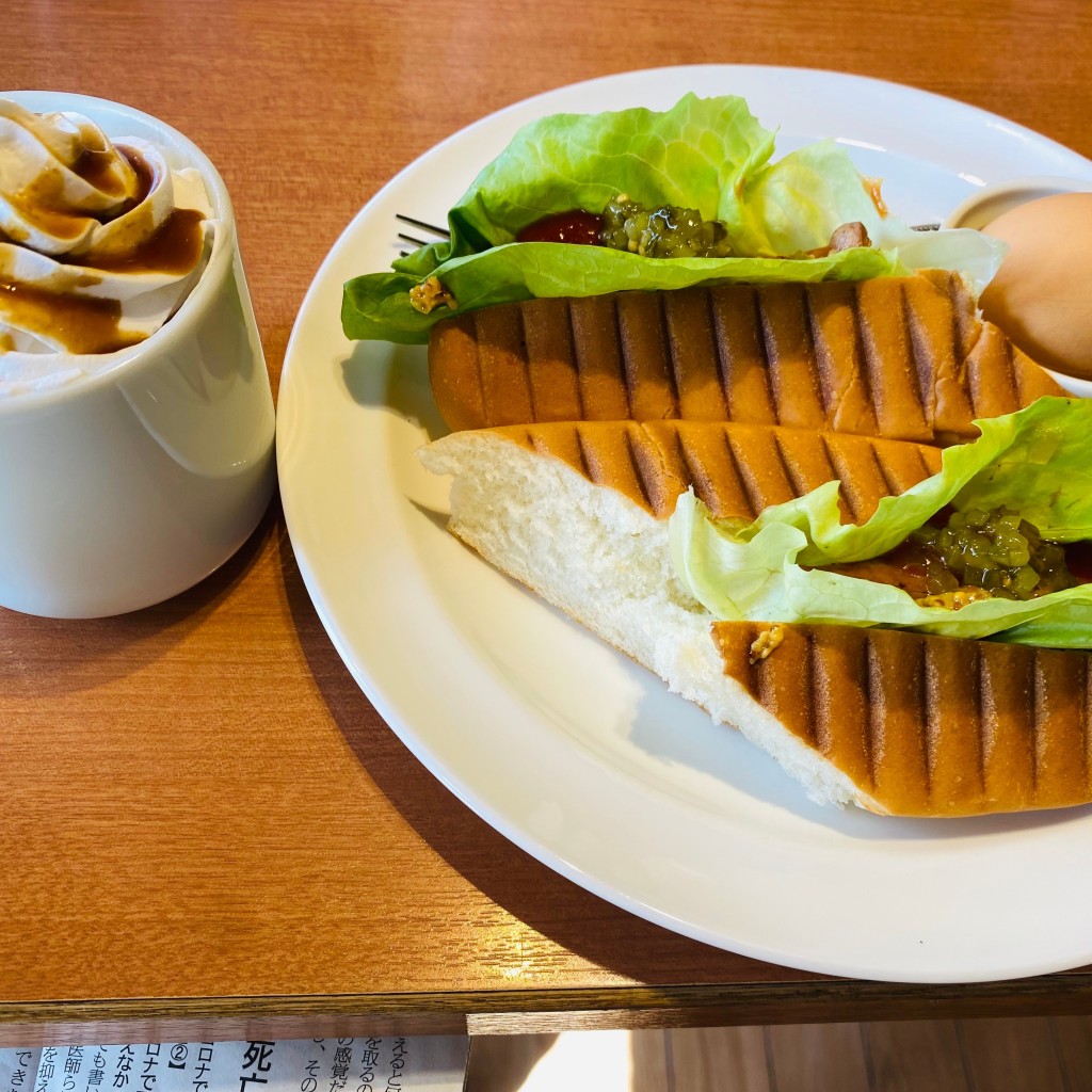 ユーザーが投稿したホットドッグの写真 - 実際訪問したユーザーが直接撮影して投稿した野依町喫茶店珈琲屋の写真