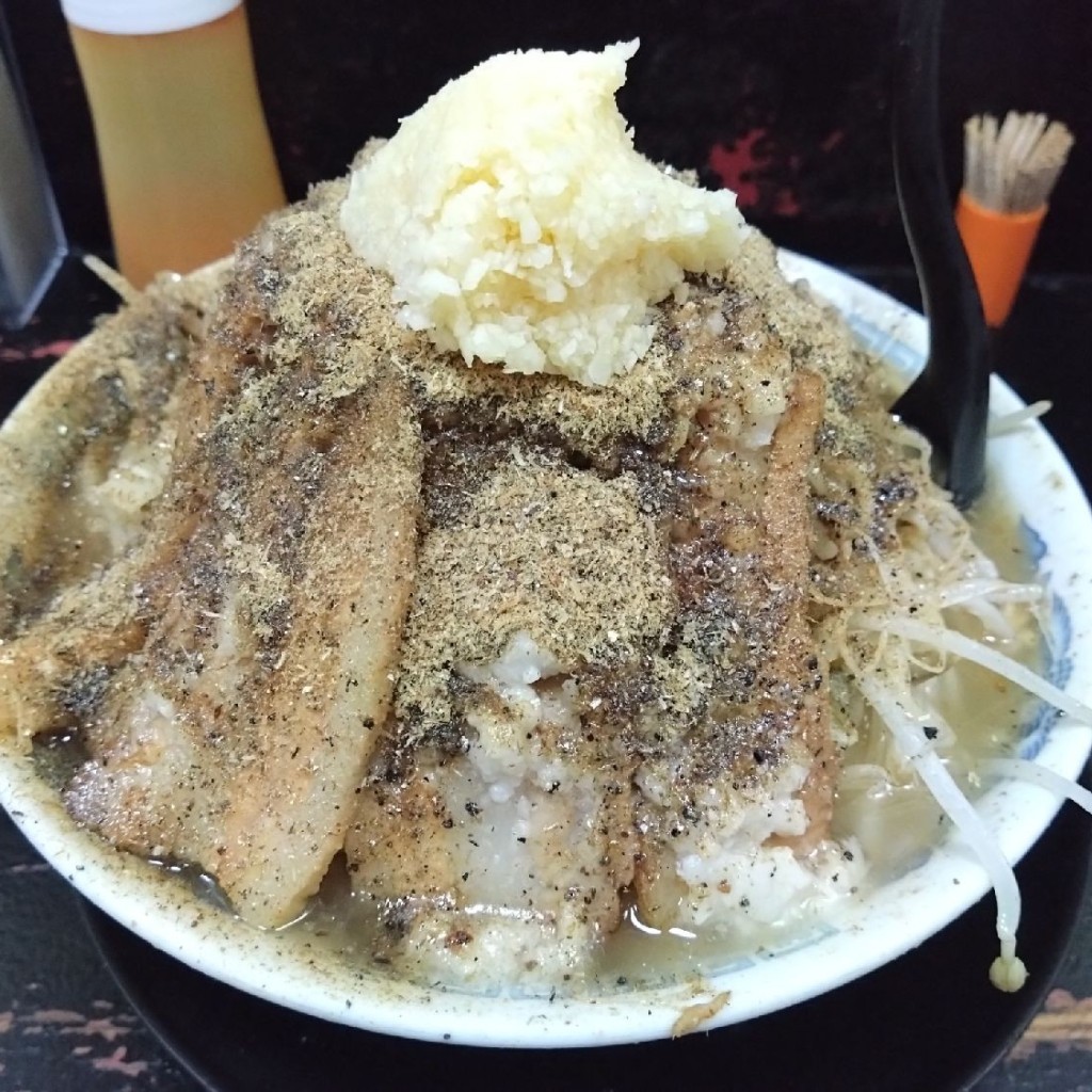 K_Styleさんが投稿した北長狭通ラーメン / つけ麺のお店自家製太麺 ドカ盛 マッチョ 三ノ宮店/ジカセイフトメン ドカモリ マッチョ サンノミヤテンの写真