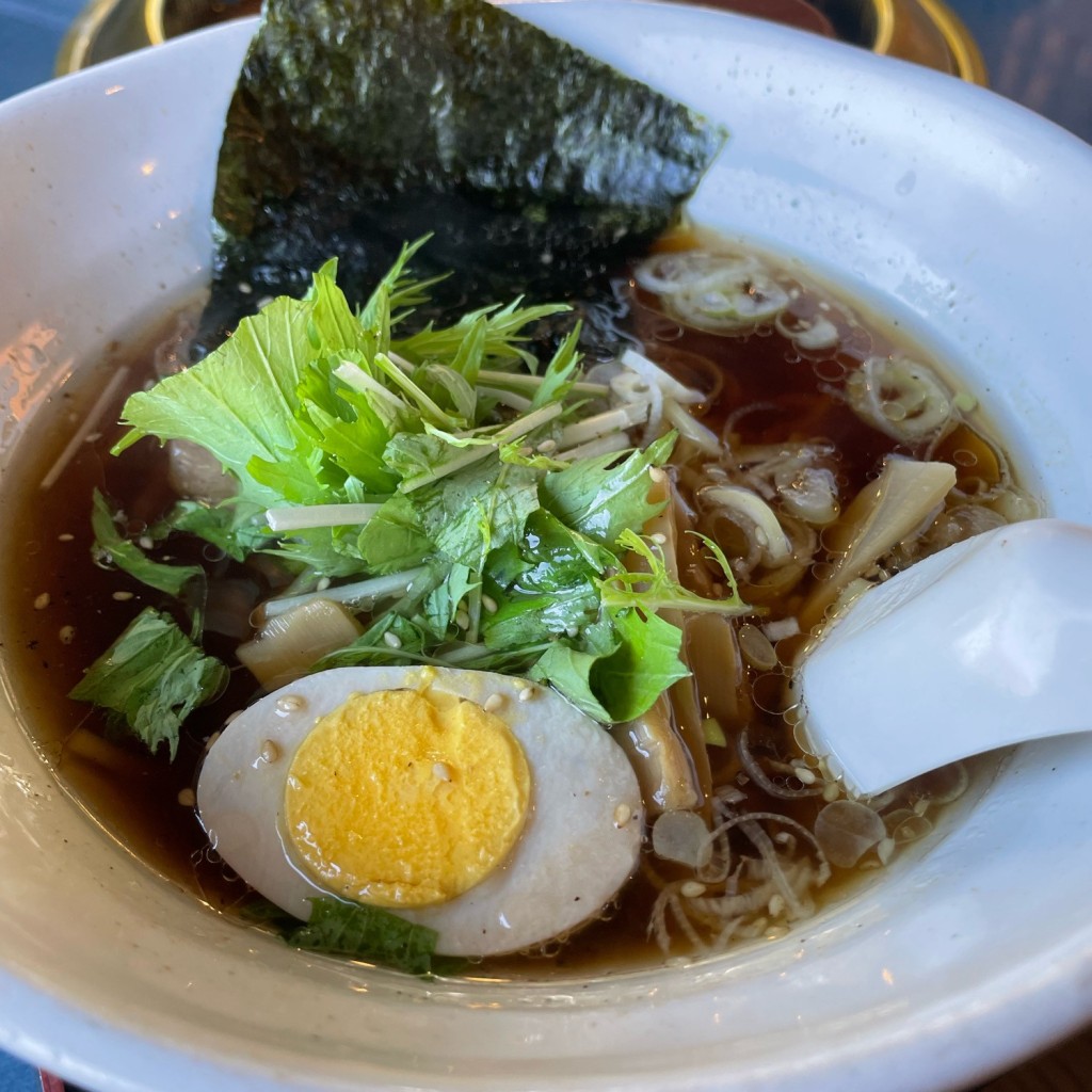 ユーザーが投稿した醤油ラーメンの写真 - 実際訪問したユーザーが直接撮影して投稿した塩沢焼肉食堂楽 ひさごの写真