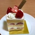 ショートケーキ - 実際訪問したユーザーが直接撮影して投稿した栄スイーツアンテノール 松坂屋名古屋店の写真のメニュー情報