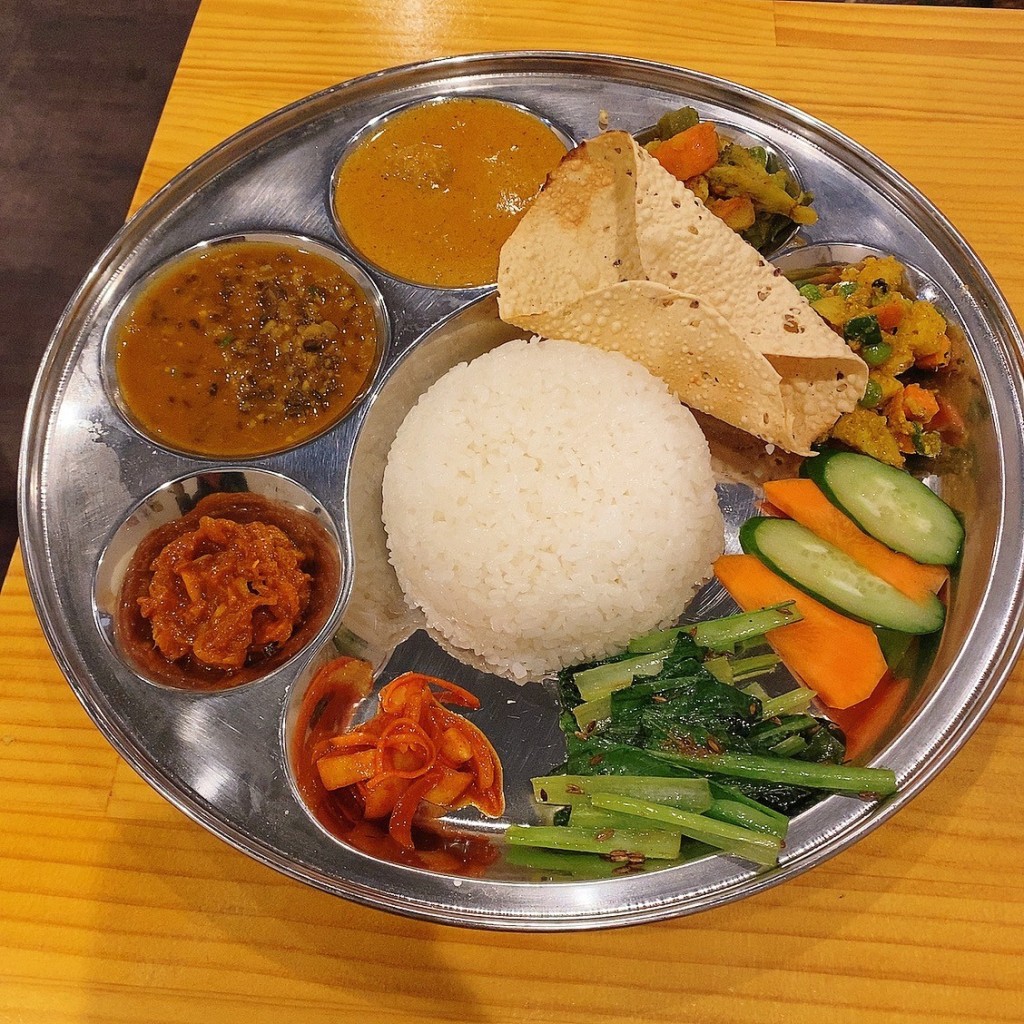 ユーザーが投稿したダルバートの写真 - 実際訪問したユーザーが直接撮影して投稿した上石原インド料理カリーナキッチンの写真