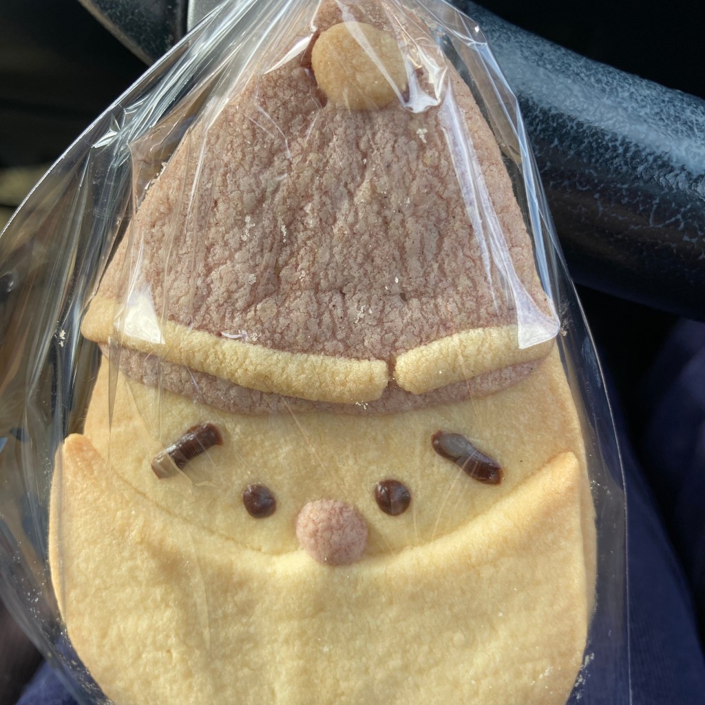 ユーザーが投稿したサンタクッキーの写真 - 実際訪問したユーザーが直接撮影して投稿した通町サンドイッチどんぐりの樹 大牟田本店の写真