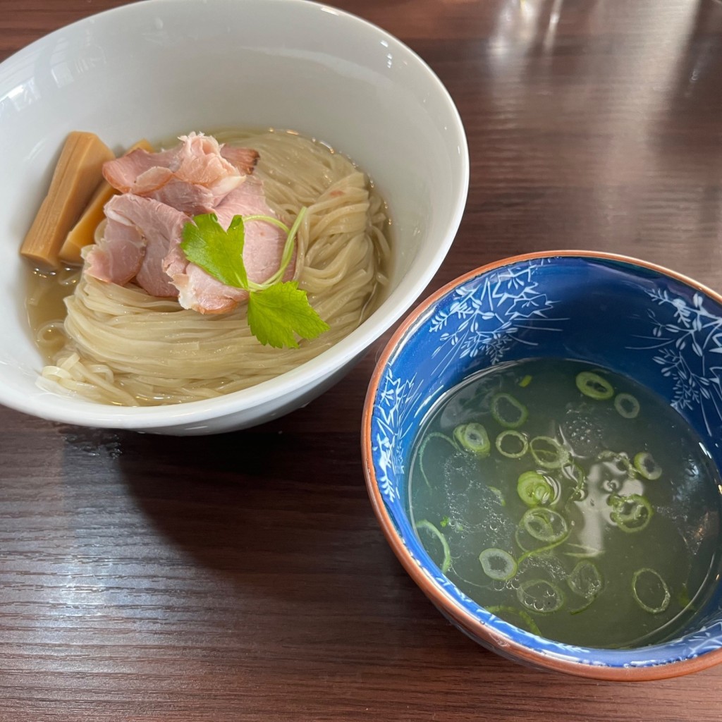 ユーザーが投稿した煮干し水つけ麺の写真 - 実際訪問したユーザーが直接撮影して投稿した湘南台ラーメン専門店53sNoodleの写真