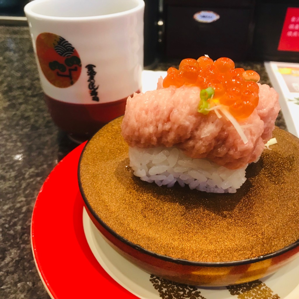 ユーザーが投稿したねぎとろいくらの写真 - 実際訪問したユーザーが直接撮影して投稿した駅西新町寿司金沢まいもん寿司 本店の写真