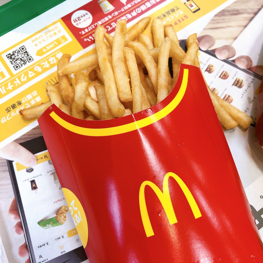 ユーザーが投稿したマックフライポテトの写真 - 実際訪問したユーザーが直接撮影して投稿した大黒田町ファーストフードマクドナルド 松阪店の写真